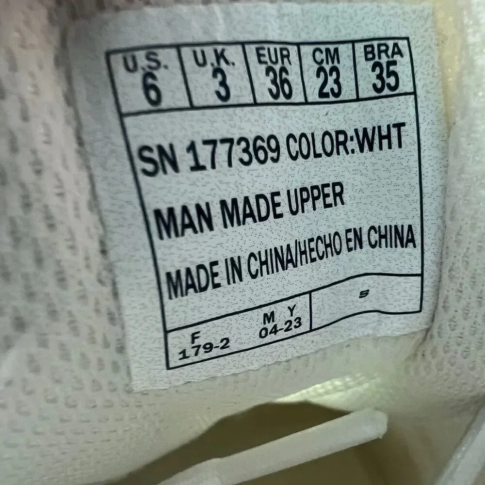 Ashley Park X Skechers: Street Glam - Point It White Women's Size 6 NWOB - Picture 8 of 8